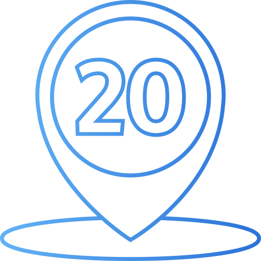 zwanzig Generic gradient outline icon
