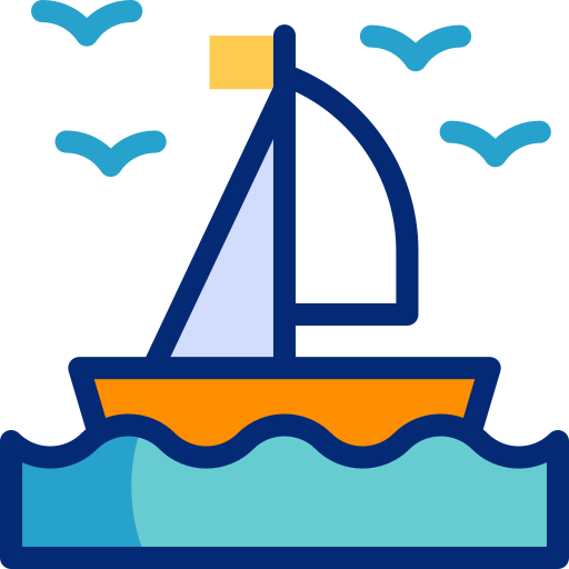 ボート Basic Accent Lineal Color icon