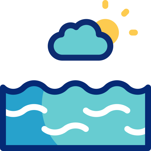 海 Basic Accent Lineal Color icon