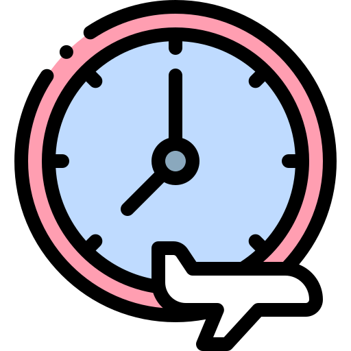 Delayed Detailed Rounded Lineal color icon