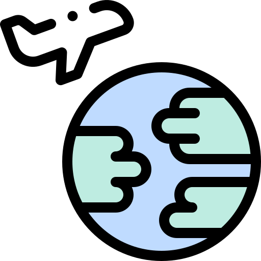 emplacement Detailed Rounded Lineal color Icône