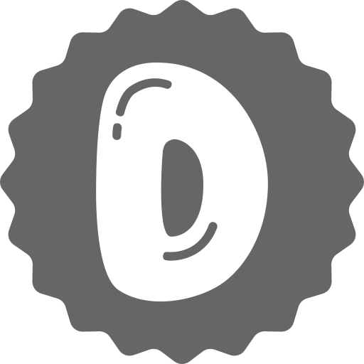 buchstabe d Generic color fill icon