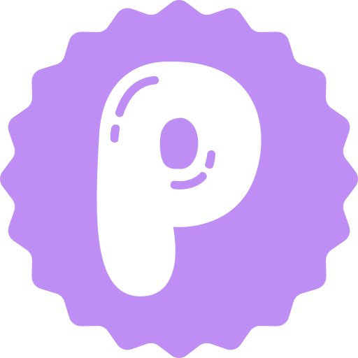 文字p Generic color fill icon