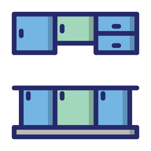 cocina Generic color lineal-color icono