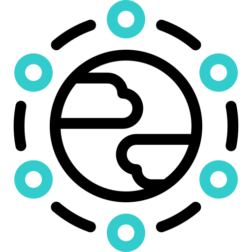 rozwiązanie globalne Basic Accent Outline ikona