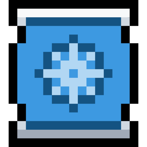 bolsa de hielo Pixel Linear color icono