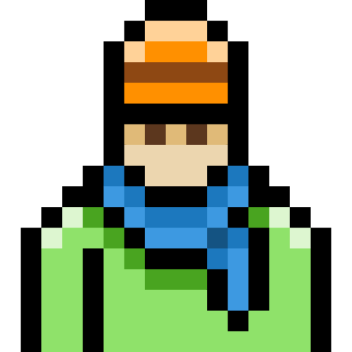 homem Pixel Linear color Ícone