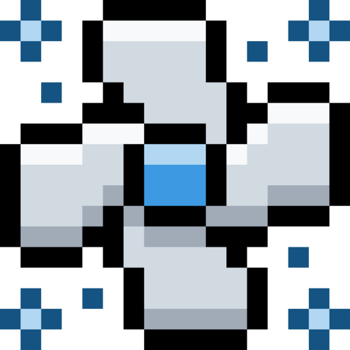 팬 Pixel Linear color icon