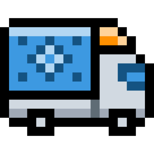 refrigerador Pixel Linear color icono