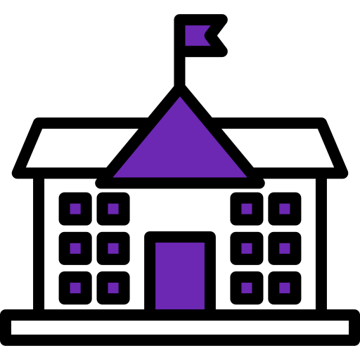 institución Generic color lineal-color icono