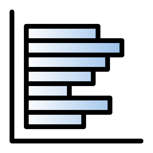 diagramm Generic gradient lineal-color icon