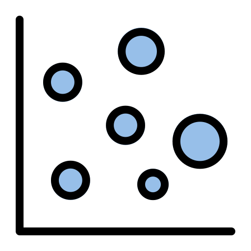 diagrammpunkt Generic color lineal-color icon