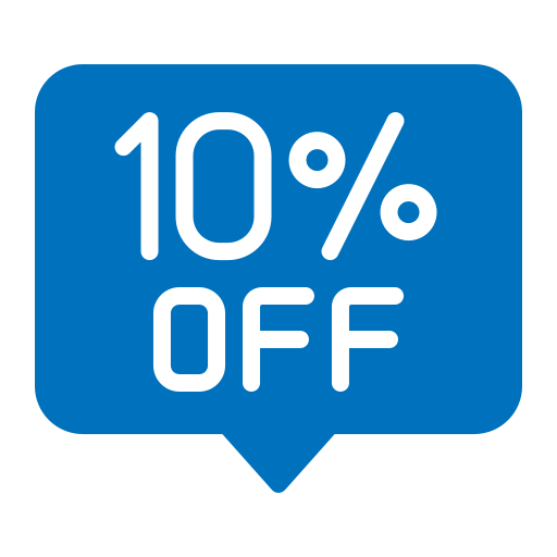 10 percent Generic color fill icon