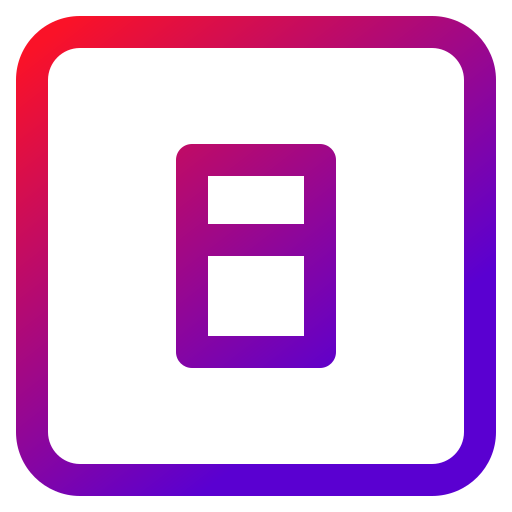 Switch on Generic gradient outline icon