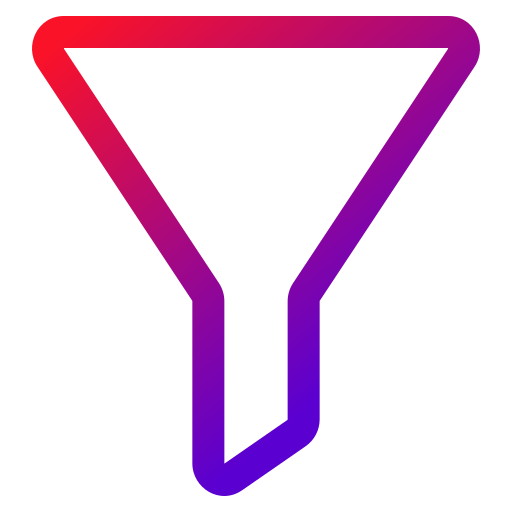 Funnel Generic gradient outline icon