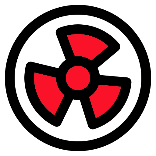 radioattivo Generic color lineal-color icona