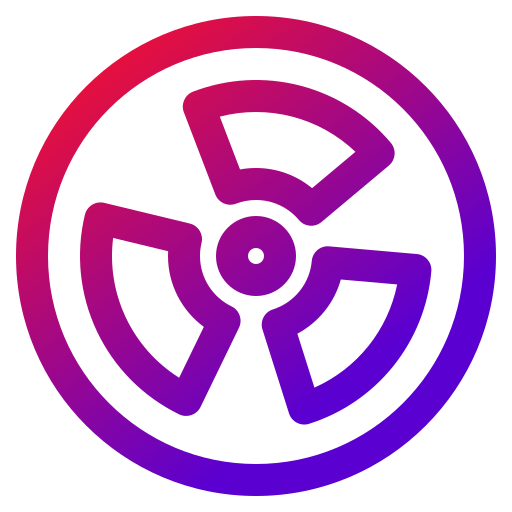 radioactivo Generic gradient outline icono