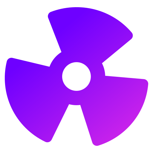 放射性物質 Generic gradient fill icon