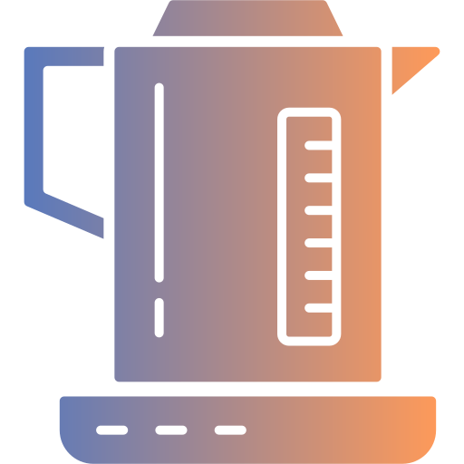 Электрический чайник Generic gradient fill иконка