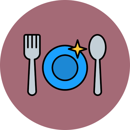食器類 Generic color lineal-color icon