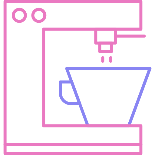 커피 머신 Generic color outline icon