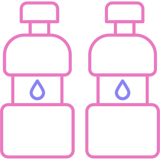 bottiglie Generic color outline icona