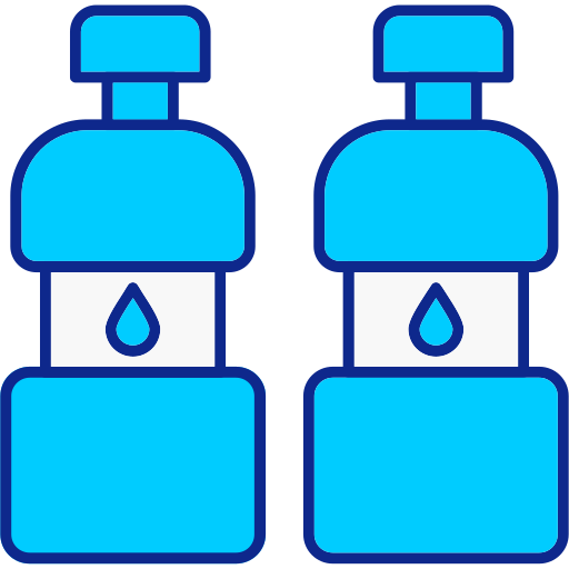 bottiglie Generic color lineal-color icona