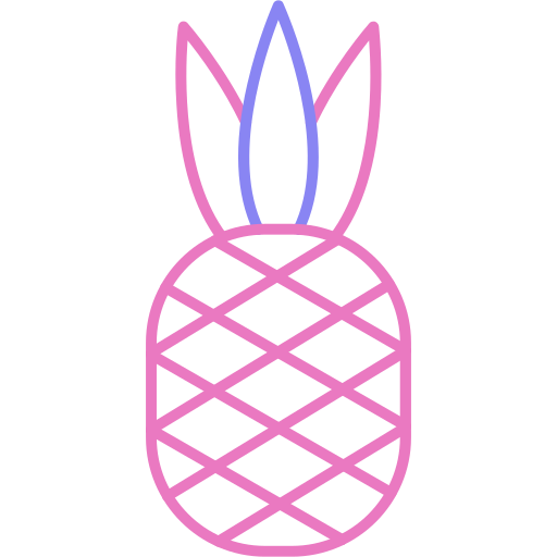 ananas Generic color outline icona