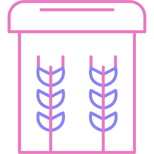 밀가루 Generic color outline icon
