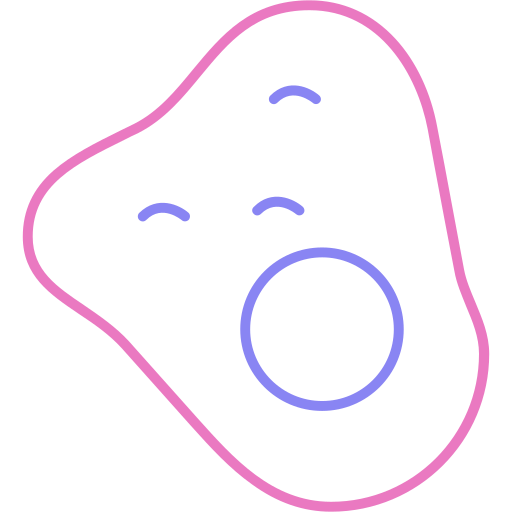 卵 Generic color outline icon