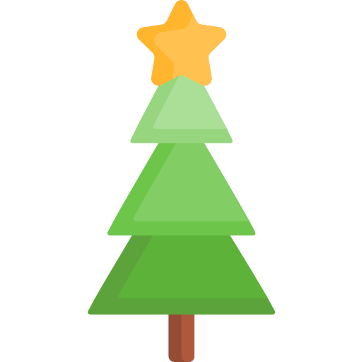 drzewko świąteczne Special Flat ikona