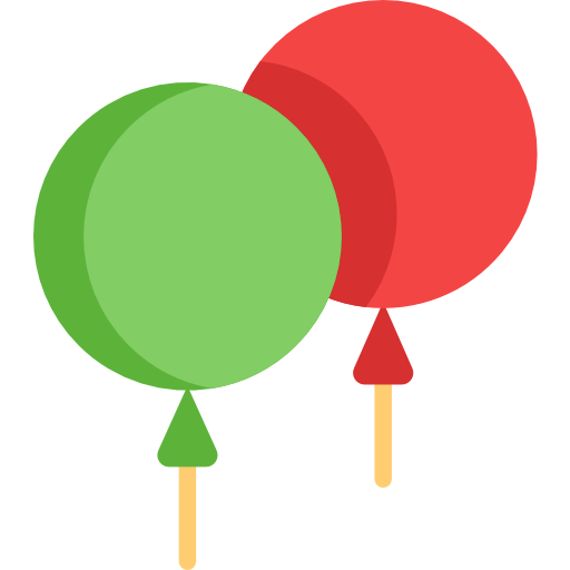 balões Special Flat Ícone