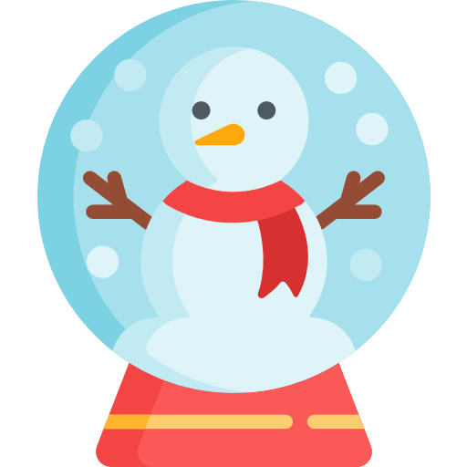 globo de nieve Special Flat icono