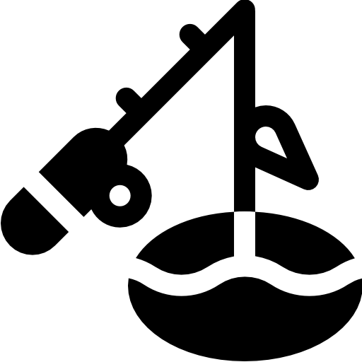 angeln Basic Rounded Filled icon