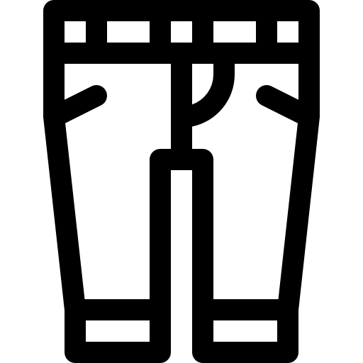 ジーンズ Basic Rounded Lineal icon