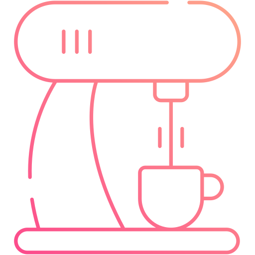 macchina per il caffè Generic gradient outline icona