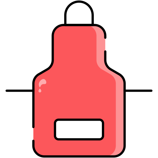 앞치마 Generic color lineal-color icon