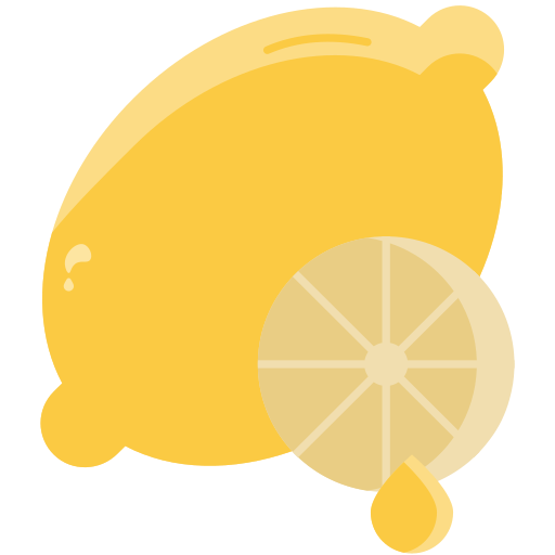 Лимон Generic color fill иконка