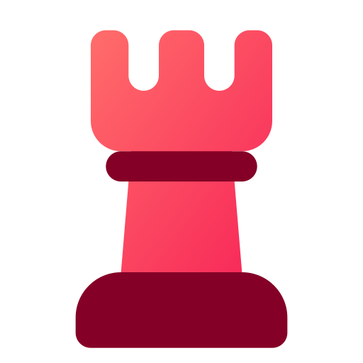 Rook Generic gradient fill icon