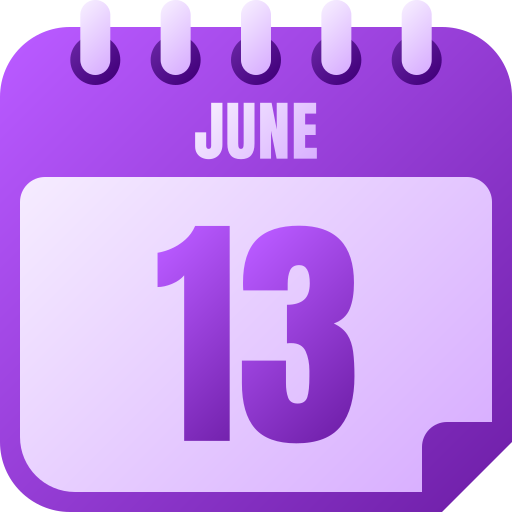 June Generic gradient fill icon