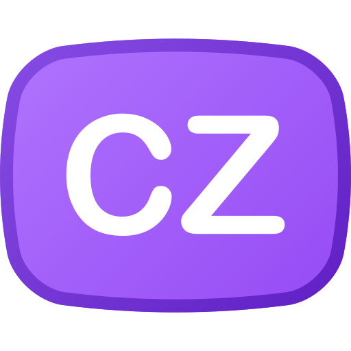 チェコ共和国 Generic gradient lineal-color icon