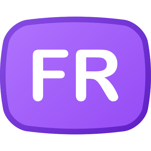 frankreich Generic gradient lineal-color icon