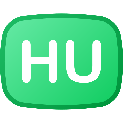 Hungary Generic gradient lineal-color icon