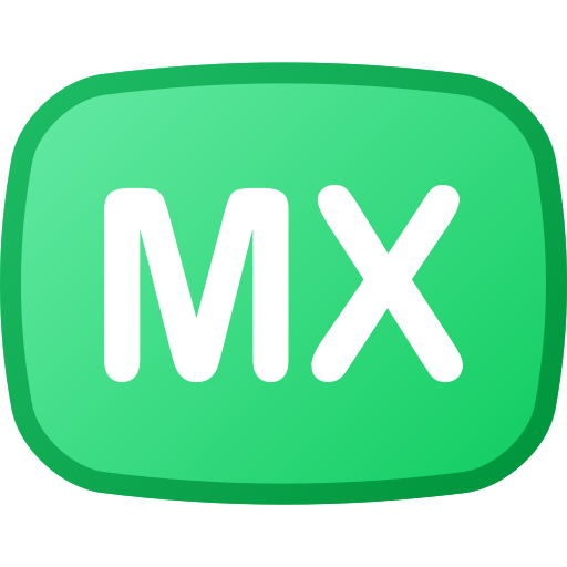 メキシコ Generic gradient lineal-color icon