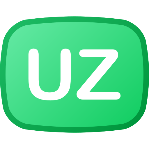 ウズベキスタン Generic gradient lineal-color icon