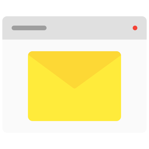 email Generic color fill icon