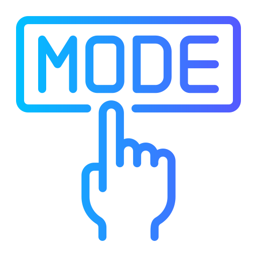 Mode Generic gradient outline icon