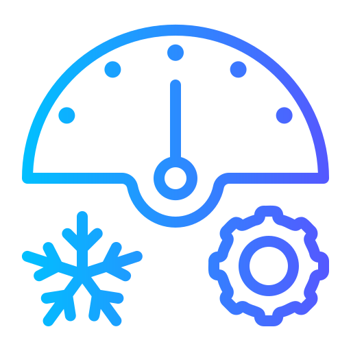 Thermostat Generic gradient outline icon