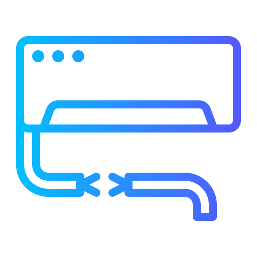 Wire Generic gradient outline icon