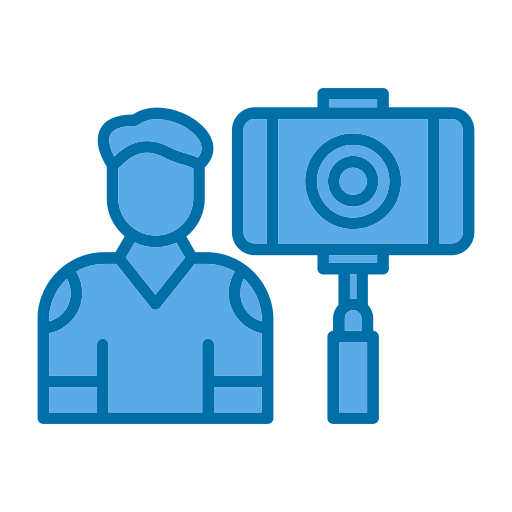 vlogger Generic color lineal-color icon